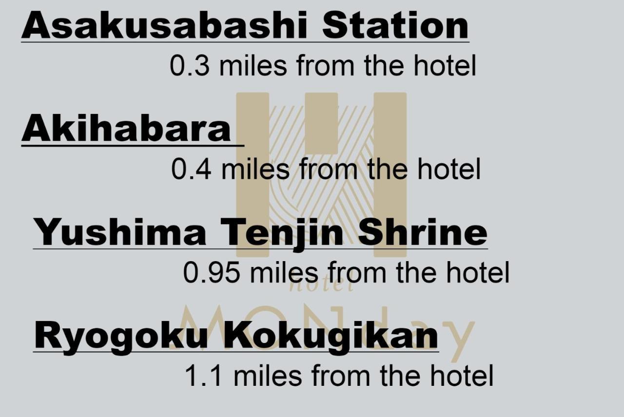 Monday Apart Asakusabashi Akihabara Tokyo Ngoại thất bức ảnh